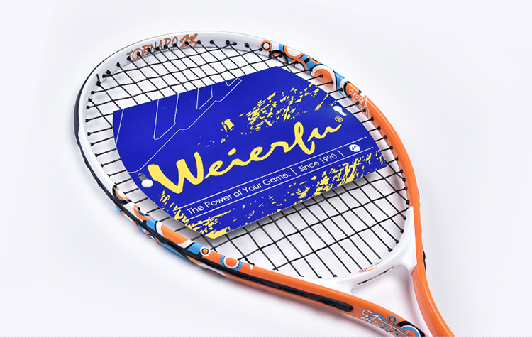 Freeofshipping23InchNewJuniorTennisRacketAlumiunConstructionForTrainingOrangeColoredWithCoverPack-32670683005