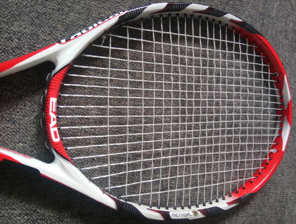 GenuineCarbonFiberTennisRacketRacquetsEquippedwithBagL4TennisheadGripSize414raquetasdetenisFreeShipping-32533741243