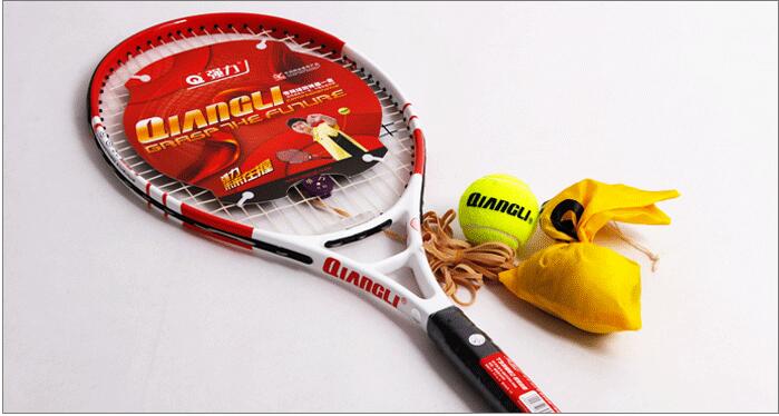 GreattennisracketsingleshotbeginnertoplayasingleballTrainingKit-32708010833