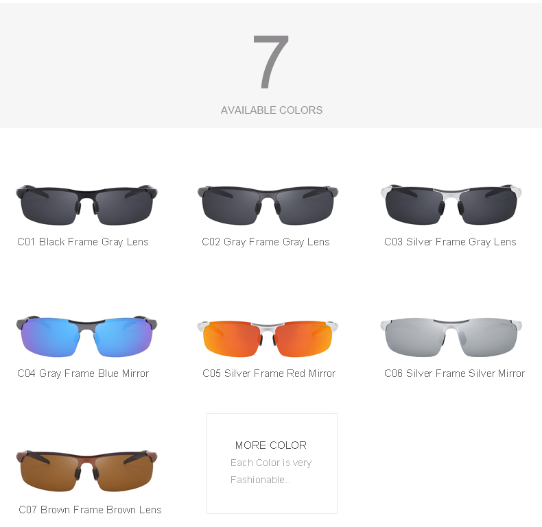 MERRY39S-Men-Polarized-Sunglasses-Aviation-Aluminum-Magnesium-Sun-Glasses-For-Fishing-Driving-Rectan-32796360856