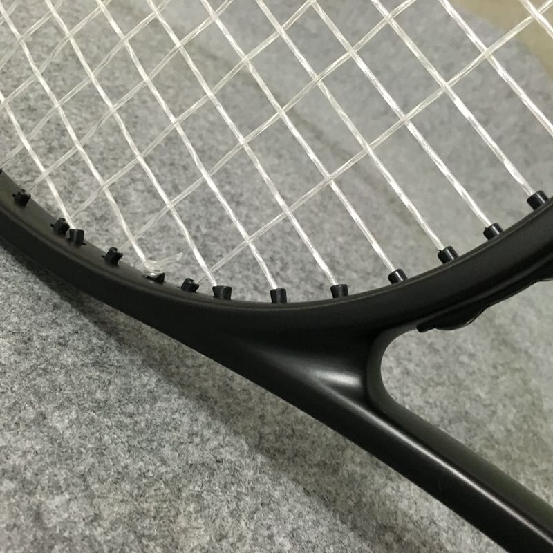 NEWcustoms100carbonfibertennisracketTaiwanOEMqualitytennisracquet315gFedererblackracket-32800271821