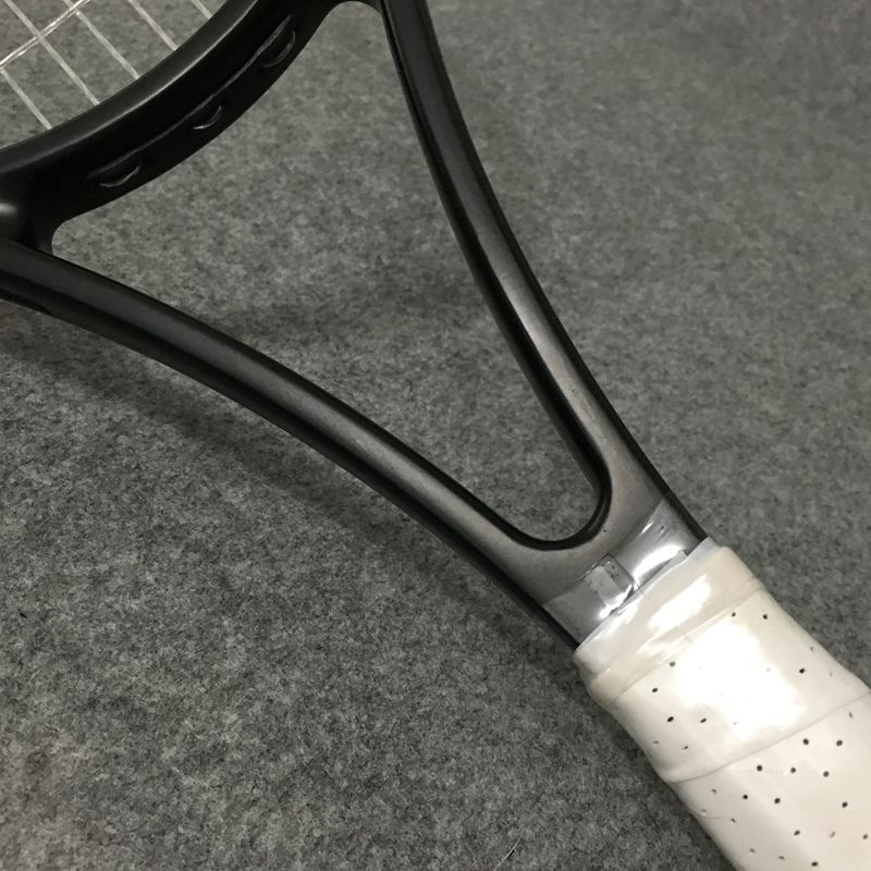 NEWcustoms100carbonfibertennisracketTaiwanOEMqualitytennisracquet315gFedererblackracket-32800271821