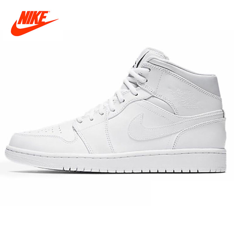 white nike high top shoes