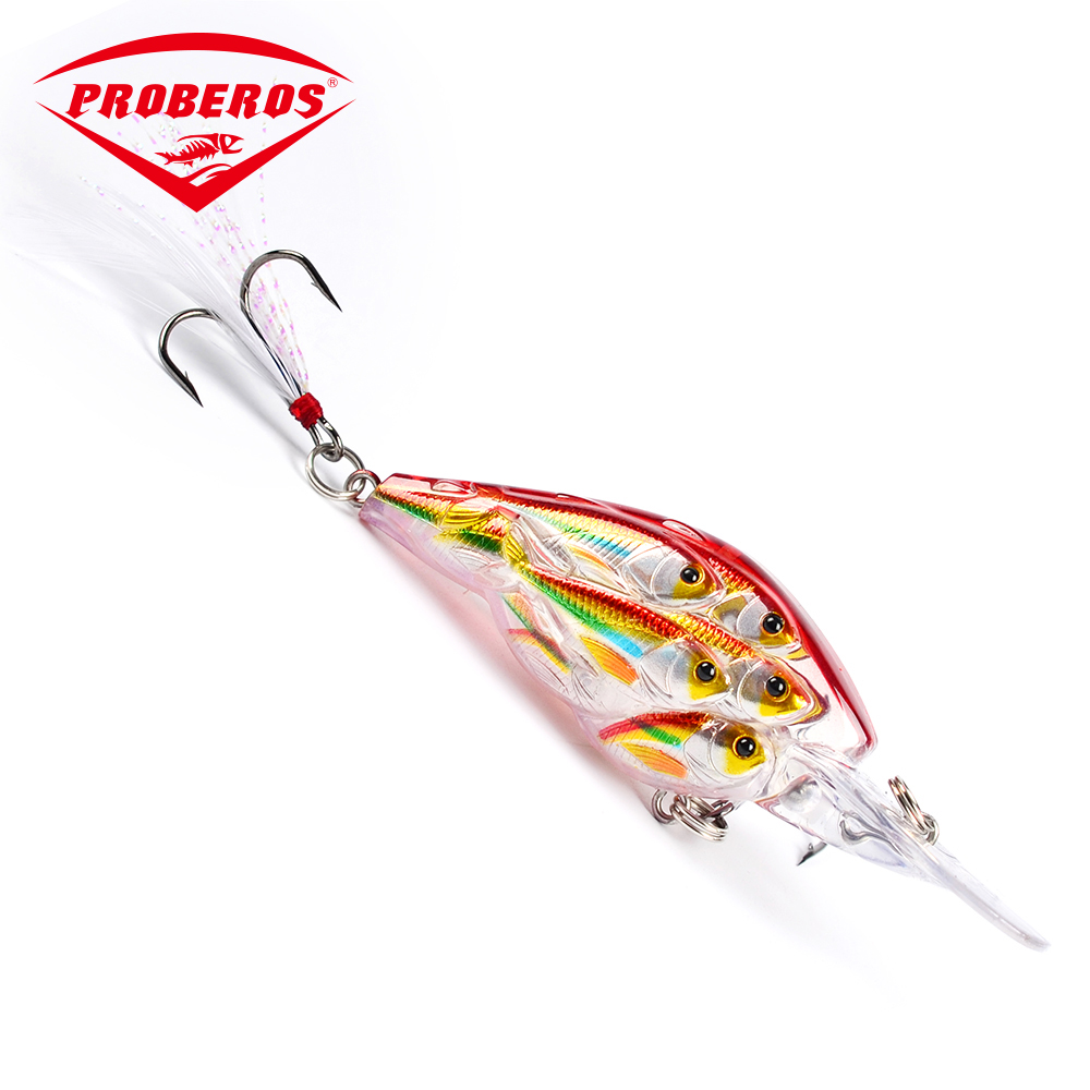 PROBEROS-Ball-Crankbait-Bass-Baits-9cm-354quot1259g-044oz-Crank-Fishing-Lures-sold-by-1PC-8-Color-4--32795366896