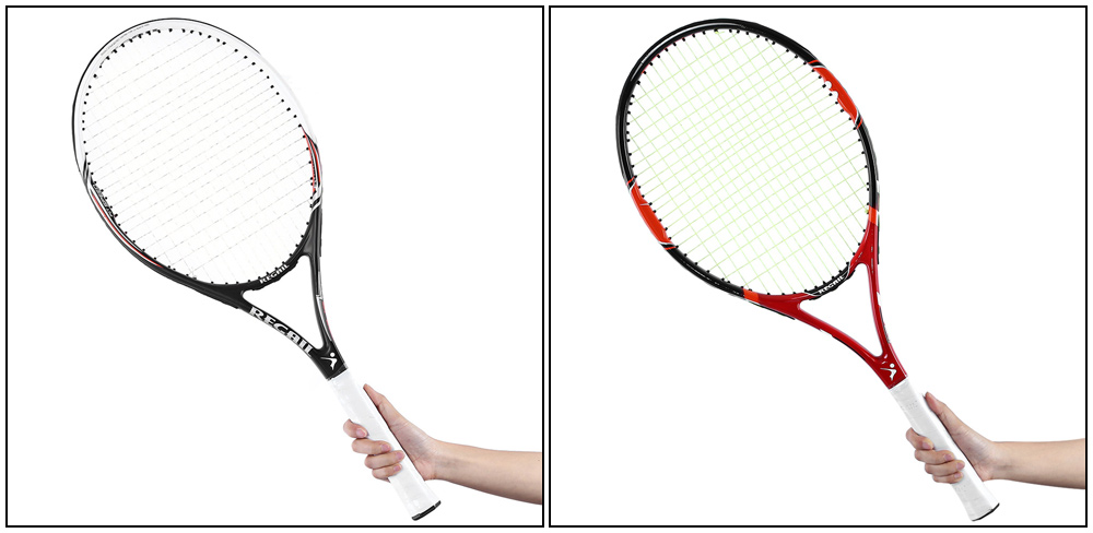 REGAILTennisCompetitiveOvalTrainingRacketUnisexTennisRacketRegularGradewithbagforTennisInitialTraining-32695479788
