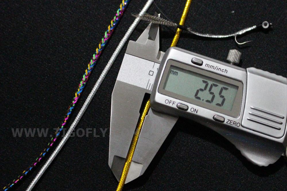 Tigofly-4-Meters-Mylar-Holographic-Tinsel-Flat-Braid-Chenille-Crystal-Flash-Line-Fly-Tying-Materials-32485236757