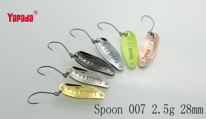 YAPADA-Spoon-007-Loong-Scale-25g-28mm-6pcslot-6-colors-Metal-Spoon-Fishing-Lures-1816839139