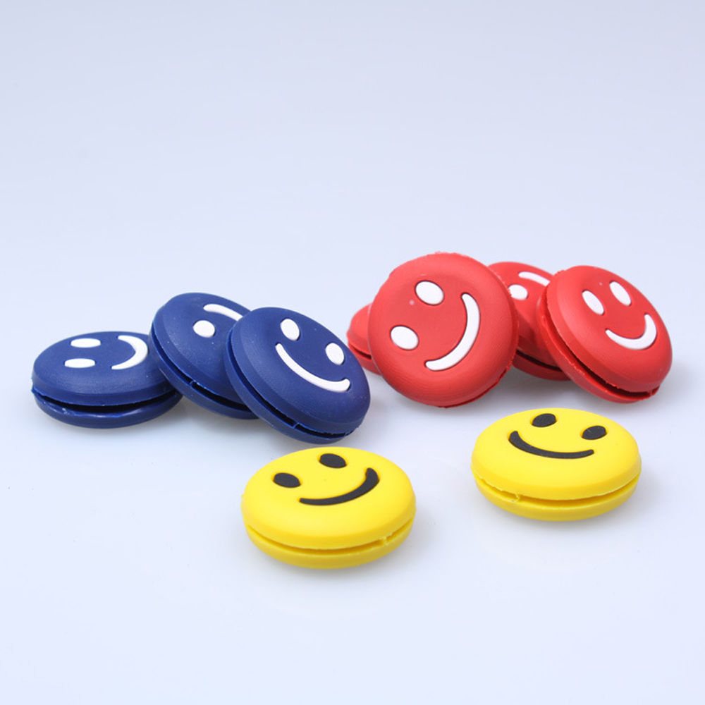 Silicone Smile Face Shock Vibration Dampener Absorber for Tennis ...