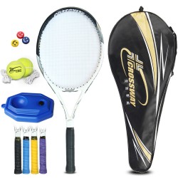 Close's tennis racket 720 beginners / Junior advanced carbon single shot racquet with professional training and competition for
