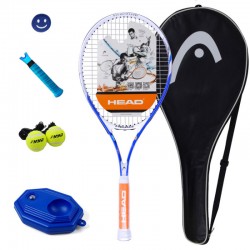 HEAD/ do men and women Beginner Tennis Racket Deyueke Signature Edition White Blue